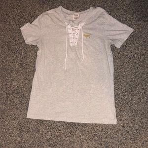 VS pink short sleeve